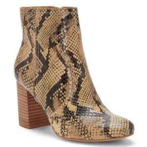 Lucky Brand Sheirin Leather Booties - Brand New!